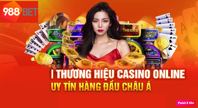Thỏa thích chơi casino 988BET 